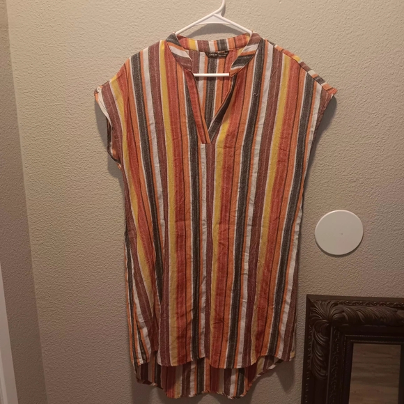 Striped Multicolor Dress - Picture 1 of 3